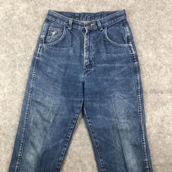 Vtg Wrangler Women's Jeans Size 11 Light Wash Denim Blue Straight Leg Cotton USA - Picture 2 of 11